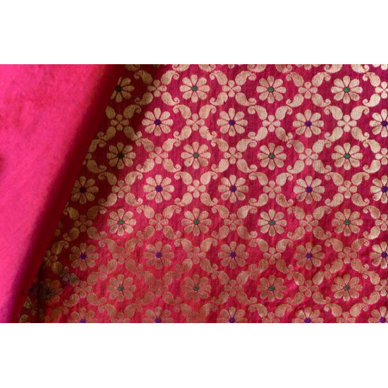 Ashaavali | अशावली ⁂ Gujarati Brocade ⁂ Silk Saree ⁂ 19