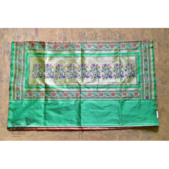 Ashaavali | अशावली ⁂ Gujarati Brocade ⁂ Silk Saree ⁂ 1