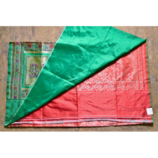 Ashaavali | अशावली ⁂ Gujarati Brocade ⁂ Silk Saree ⁂ 1