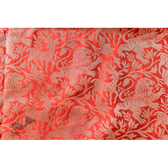 Ashaavali | अशावली ⁂ Gujarati Brocade ⁂ Silk Saree ⁂ 1