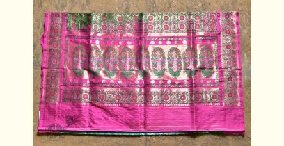 Ashaavali | अशावली ⁂ Gujarati Brocade ⁂ Silk Saree ⁂ 3