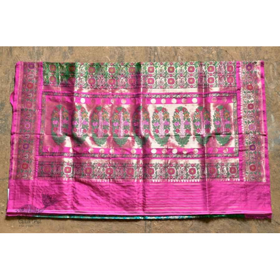 Ashaavali | अशावली ⁂ Gujarati Brocade ⁂ Silk Saree ⁂ 3