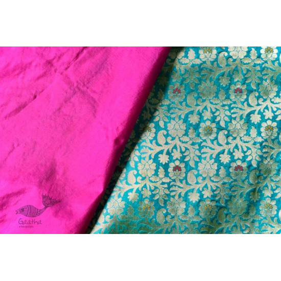 Ashaavali | अशावली ⁂ Gujarati Brocade ⁂ Silk Saree ⁂ 3