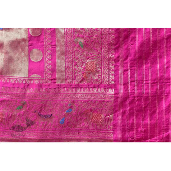 Ashaavali | अशावली ⁂ Gujarati Brocade ⁂ Silk Saree ⁂ 4