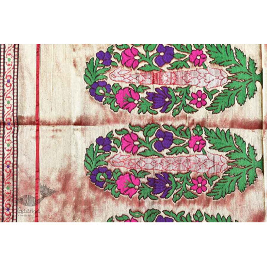 Ashaavali | अशावली ⁂ Gujarati Brocade ⁂ Silk Saree ⁂ 7