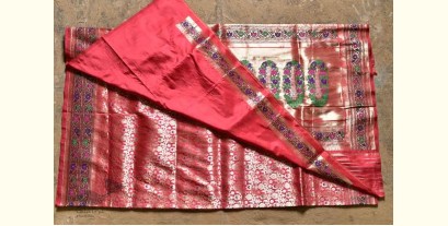 Ashaavali | अशावली ⁂ Gujarati Brocade ⁂ Silk Saree ⁂ 7