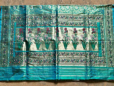 Ashaavali | अशावली ⁂ Gujarati Brocade ⁂ Silk Saree ⁂ 8