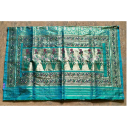 Ashaavali | अशावली ⁂ Gujarati Brocade ⁂ Silk Saree ⁂ 8