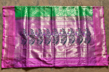 Ashaavali | अशावली ⁂ Gujarati Brocade ⁂ Silk Saree ⁂ 10