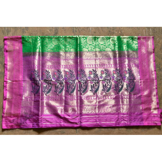 Ashaavali | अशावली ⁂ Gujarati Brocade ⁂ Silk Saree ⁂ 10