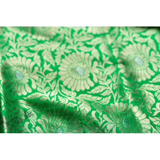 Ashaavali | अशावली ⁂ Gujarati Brocade ⁂ Silk Saree ⁂ 10