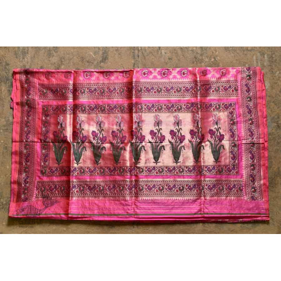 Ashaavali | अशावली ⁂ Gujarati Brocade ⁂ Silk Saree ⁂ 11