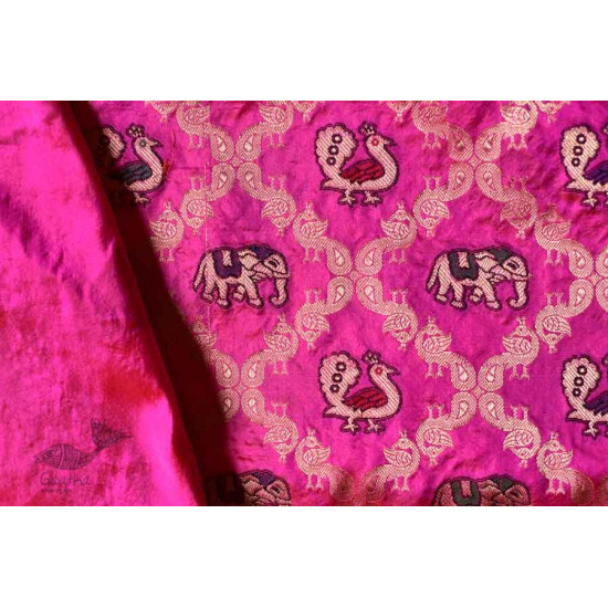 Ashaavali | अशावली ⁂ Gujarati Brocade ⁂ Silk Saree ⁂ 11