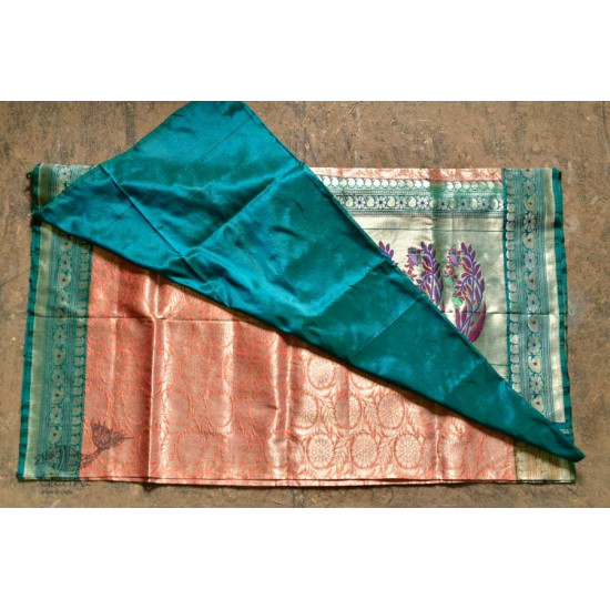 Ashaavali | अशावली ⁂ Gujarati Brocade ⁂ Silk Saree ⁂ 13