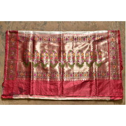 Ashaavali | अशावली ⁂ Gujarati Brocade ⁂ Silk Saree ⁂ 14