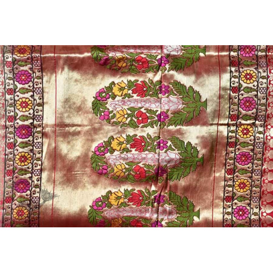 Ashaavali | अशावली ⁂ Gujarati Brocade ⁂ Silk Saree ⁂ 14