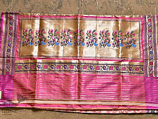 Ashaavali | अशावली ⁂ Gujarati Brocade ⁂ Silk Saree ⁂ 15