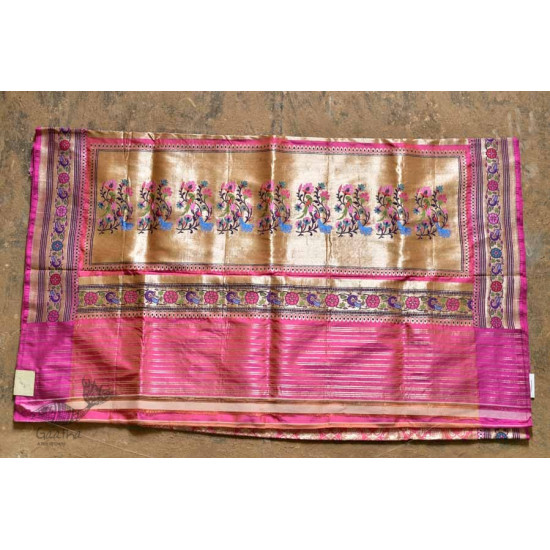 Ashaavali | अशावली ⁂ Gujarati Brocade ⁂ Silk Saree ⁂ 15