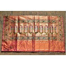Ashaavali | अशावली ⁂ Gujarati Brocade ⁂ Silk Saree ⁂ 16
