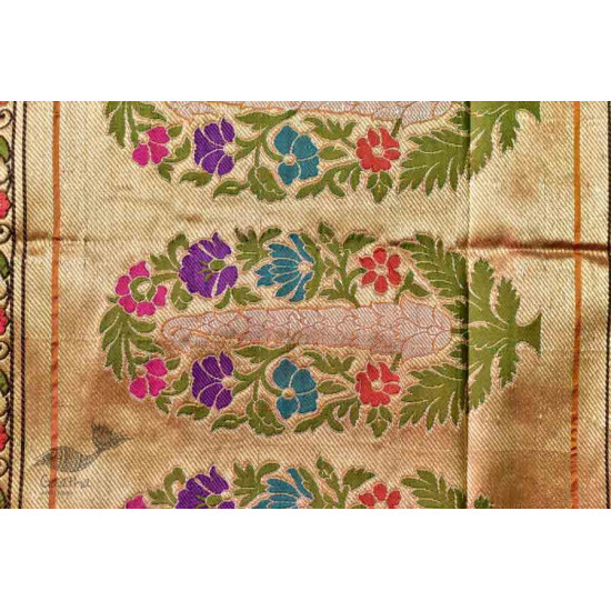 Ashaavali | अशावली ⁂ Gujarati Brocade ⁂ Silk Saree ⁂ 16