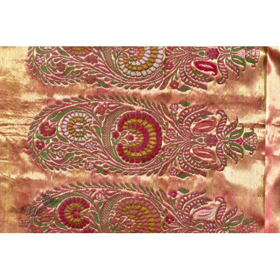 Ashaavali | अशावली ⁂ Gujarati Brocade ⁂ Silk Saree ⁂ 17