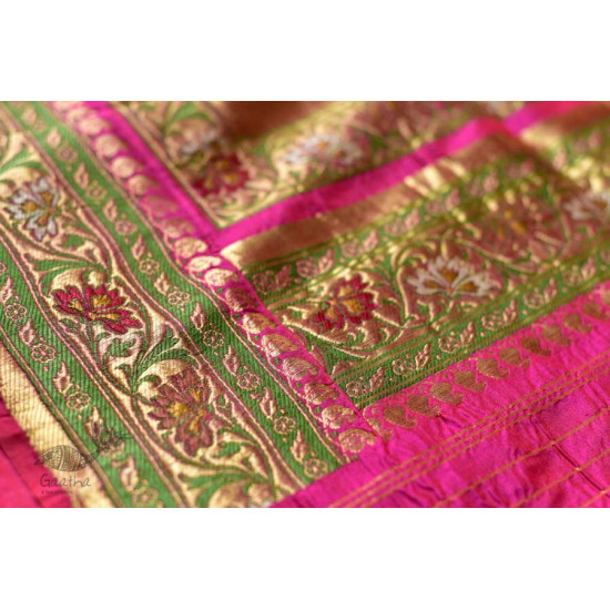 Ashaavali | अशावली ⁂ Gujarati Brocade ⁂ Silk Saree ⁂ 17