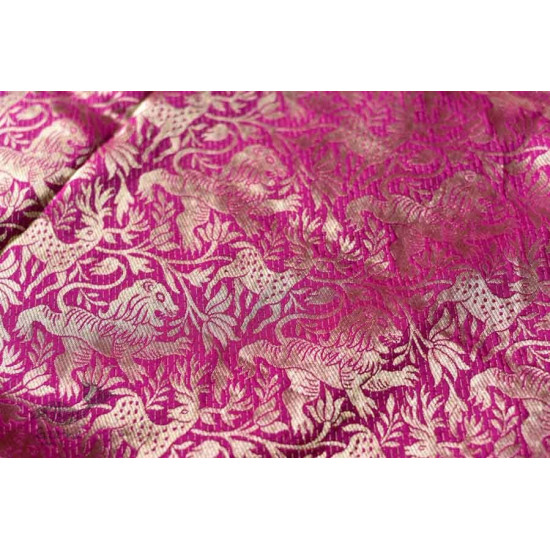 Ashaavali | अशावली ⁂ Gujarati Brocade ⁂ Silk Saree ⁂ 18