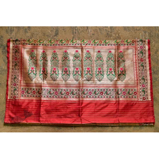 Ashaavali | अशावली ⁂ Gujarati Brocade ⁂ Silk Saree ⁂ 20