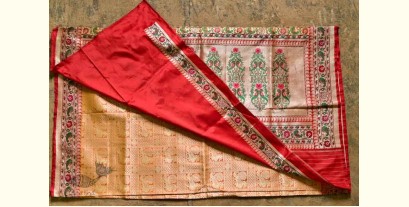 Ashaavali | अशावली ⁂ Gujarati Brocade ⁂ Silk Saree ⁂ 20