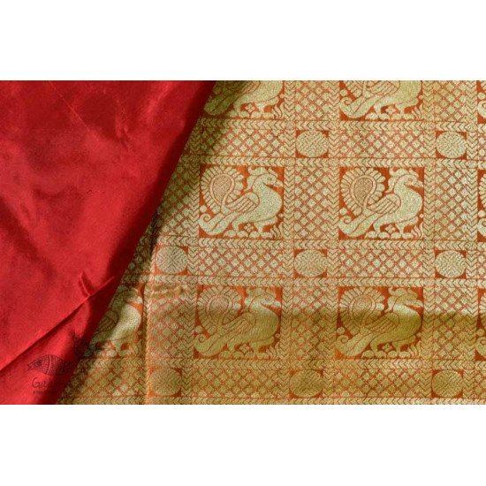 Ashaavali | अशावली ⁂ Gujarati Brocade ⁂ Silk Saree ⁂ 20