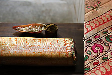 Ashaavali | अशावली ⁂ Gujarati Brocade ⁂ Silk Saree ⁂ 20