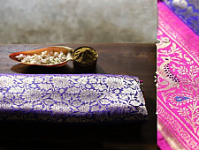 Ashaavali | अशावली ⁂ Gujarati Brocade ⁂ Silk Saree ⁂ 4