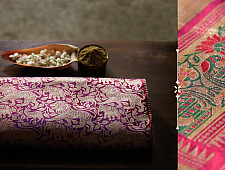 Ashaavali | अशावली ⁂ Gujarati Brocade ⁂ Silk Saree ⁂ 5