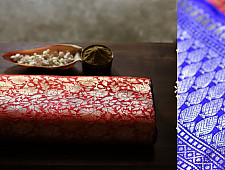 Ashaavali | अशावली ⁂ Gujarati Brocade ⁂ Silk Saree ⁂ 6