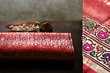 Ashaavali | अशावली ⁂ Gujarati Brocade ⁂ Silk Saree ⁂ 7