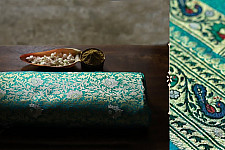 Ashaavali | अशावली ⁂ Gujarati Brocade ⁂ Silk Saree ⁂ 8