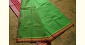shop Handwoven narayanpet Pure Cotton green saree 
