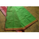 shop Handwoven narayanpet Pure Cotton green saree 