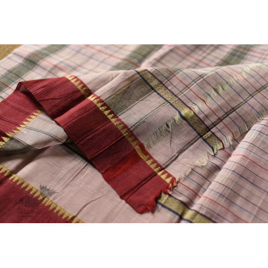 shop handloom narayanpet cotton Checks saree