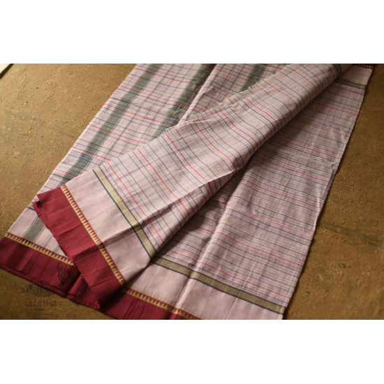 shop handloom narayanpet cotton Checks saree