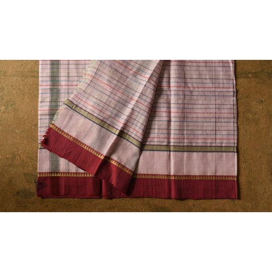 shop handloom narayanpet cotton Checks saree