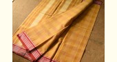 shop handloom narayanpet cotton yellow saree
