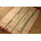 shop Narayanpet Beige Checks Saree - Handwoven Cotton