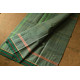 shop Narayanpet Handloom Cotton Bottle Green Checks Saree