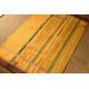 shop Narayanpet Handloom Cotton Yellow Saree With Red Border