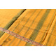 shop Narayanpet Handloom Cotton Yellow Saree With Red Border