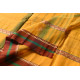 shop Narayanpet Handloom Cotton Yellow Saree With Red Border