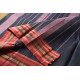 shop Narayanpet Handwoven Navy Blue Checks Saree