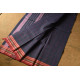 shop Narayanpet Handwoven Navy Blue Checks Saree