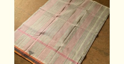 Iravati .  इरावती  - Narayanpet Ivery Color Saree - Handwoven Cotton